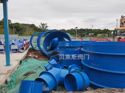 我公司防水套管在長沙某工地使用現(xiàn)場(chǎng)